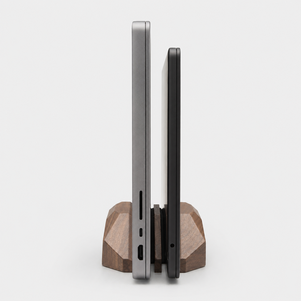 Support ordinateur de rangement double - Le Facet