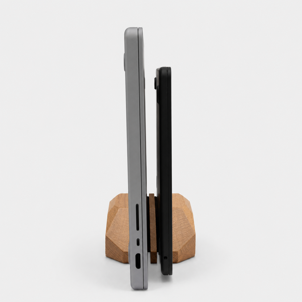 Support ordinateur de rangement double - Le Facet